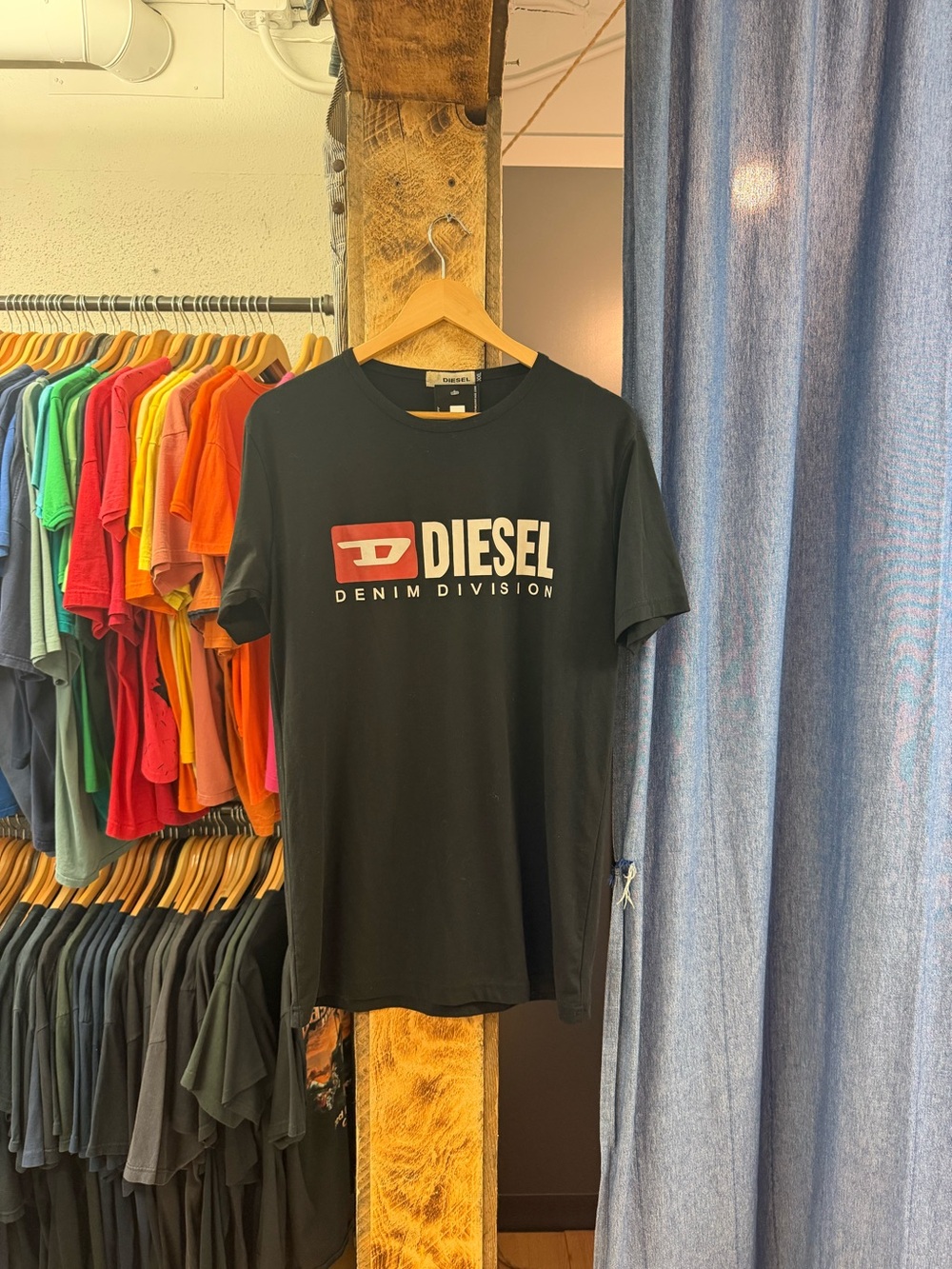 diesel black t-shirt